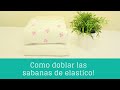 Como doblar las sabanas de elastico! | Clean Casa