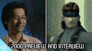 2000 - Metal Gear Solid 2 Preview and Interview with Hideo Kojima