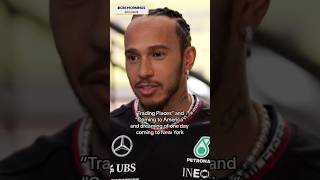 Lewis Hamilton does doughnuts outside Empire State Building #shorts