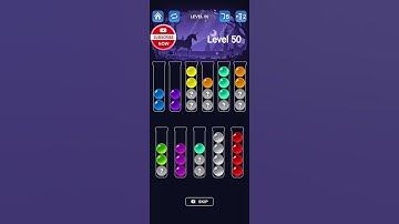 Ball Sort Puzzle - color game Level 50#gaming #games #androidgames