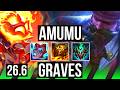 AMUMU vs GRAVES (JGL) | EUW Master | 26.6