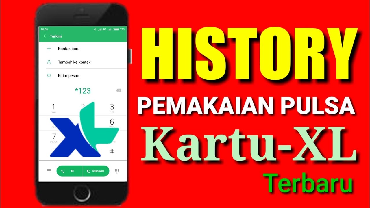 CARA CEK RIWAYAT PEMAKAIAN PULSA XL_Cara Cek History Pemakaian Pulsa Xl