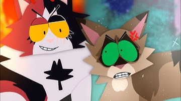Mapleshade and Appledusk Warrior Cats Animation (in South Park Style)