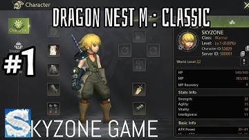 Dragon Nest M : Classic (Gameplay mobile) Gameplay PART 1