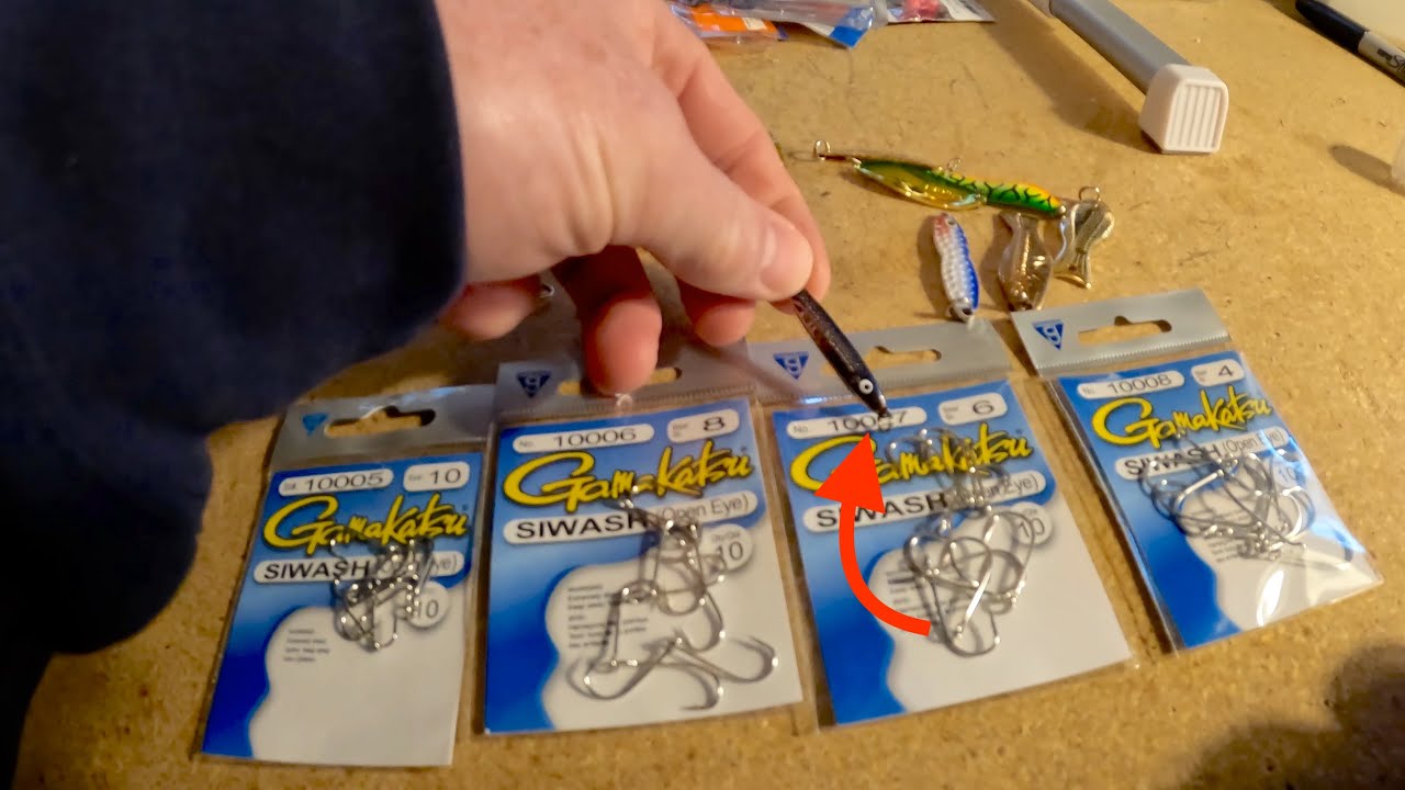 Easy Upgrade to Super-Sharp, Single Hooks!!