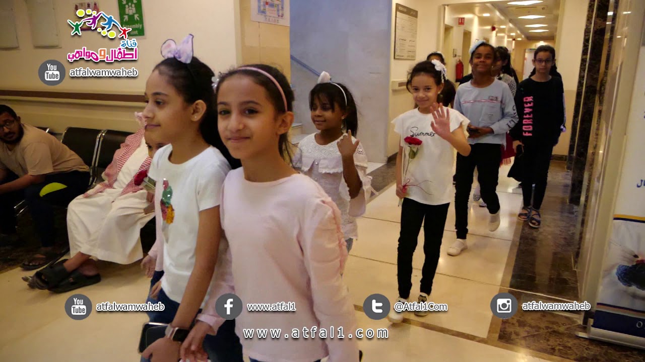 #اطفال_ومواهب زيارة فريق اطفال ومواهب للاستاذ ابراهيم في مستشفى العميس