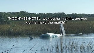 Airplane crashes into marsh near St. Augustine airport