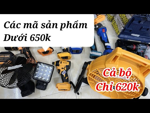 Các mã sản phẩm dưới 650k , cả bộ chỉ 620k