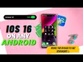 Install iOS 16 on any Android | 6 Awesome IOS 16 Apps For ANDROID 😍