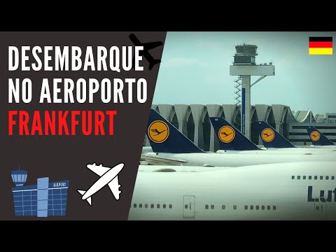 Vídeo: Como Chegar Do Aeroporto De Frankfurt