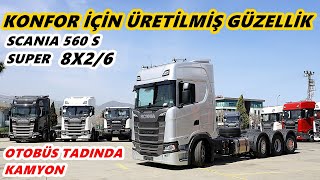 2024 Model Scania 560 S Super 8X2 6 Kirkayak Kamyon İnceleme