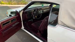 1985 Cadillac Coupe Deville Convertible Video 6 Interior 1