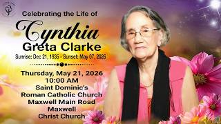 Celebrating the Life of Cynthia Clarke