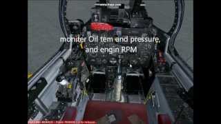 F 86 sabre tutorial - Engine start up