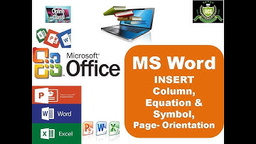 MS Office | Lecture-17 | Insert Equation & Symbol | By Javed Sir | IICS College