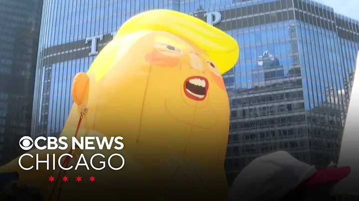 Thousands rally in downtown Chicago "No Kings" protest against Trump