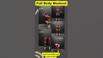 Full Body Workout Dumbbells for Men