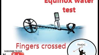 Will the Minelab Equinox Leak? waterproof test