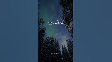 سورة الاخلاص || ياسر الدوسري || ستوريات || حالات واتس اب ||
