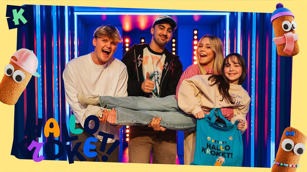 Met Steffi Mercie, Gerben Tuerlinckx & een prank van een Ketnetter! | HALLO KROKET!