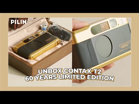 เปิดกล่อง CONTAX T2 60 YEARS LIMITED EDITION กล้องฟิล์มน่าเก็บที่ลิซ่า BLACKPINK ใช้ | PILIN