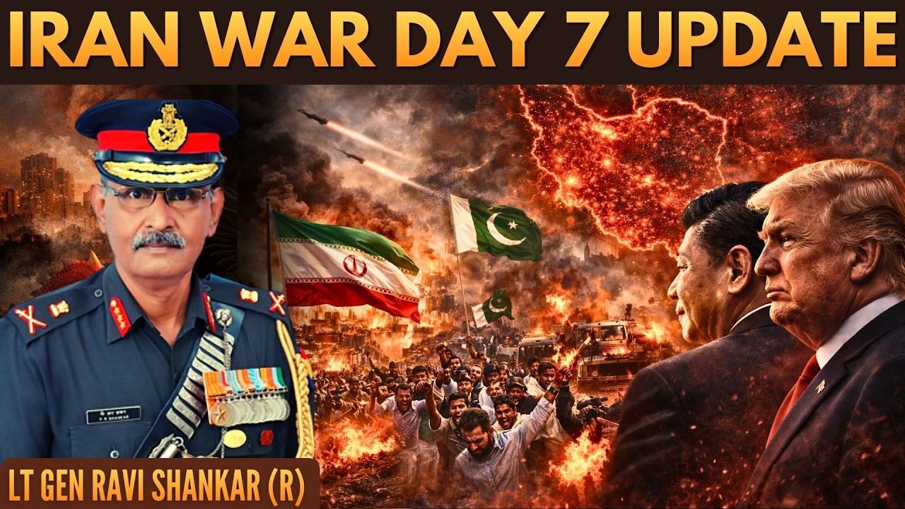 Iran War Rages - What Is China Really Doing Behind the Scenes? • Lt Gen Ravi Shankar (R)