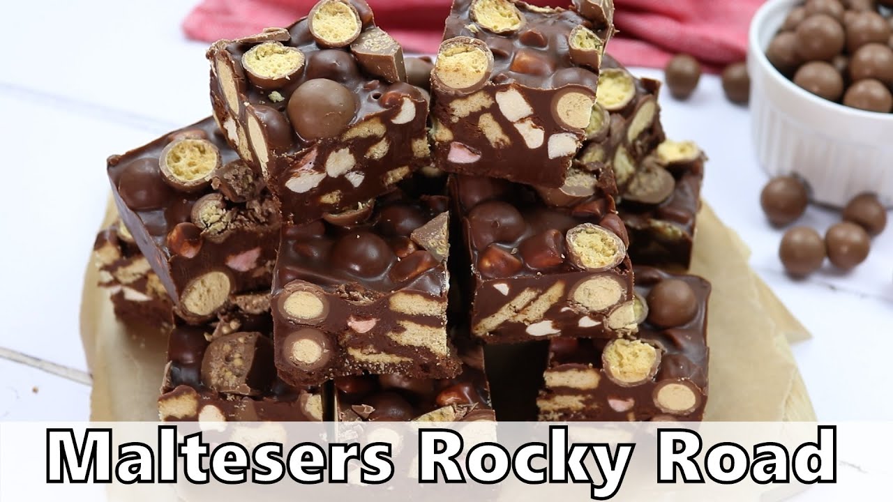 Maltesers Rocky Road Recipe - YouTube