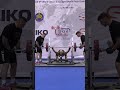 World M3 Record Bench Press Classic with 167 kg by Damian Fronzaglia USA in 74kg class