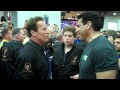 Arnold Schwarzenegger and Lou Ferrigno at Arnold Classic Expo 2012