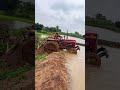 Massey ferguson tractor working in mud #shorts #tractor