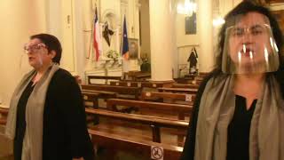 Video voorbeeld van "Cuore di Cristo (MFrisina)(Arte Vocal Punta Arenas)"
