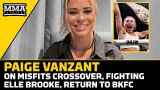 Paige VanZant Talks Misfits Boxing Signing, Elle Brooke, BKFC Plans | MMA Fighting