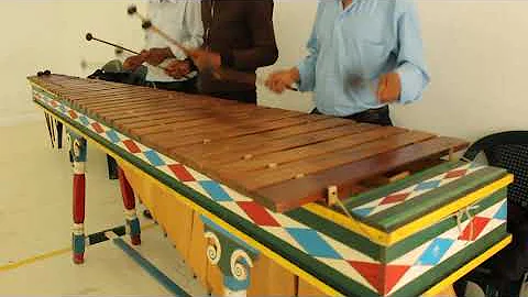 Marimbistas de la Aldea T-xejoj, San Sebastián Huehuetenango