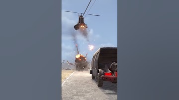 Attack helicopter cinamatic Rust  #rust #gaming #funny #rustgame #rustconsole #memes