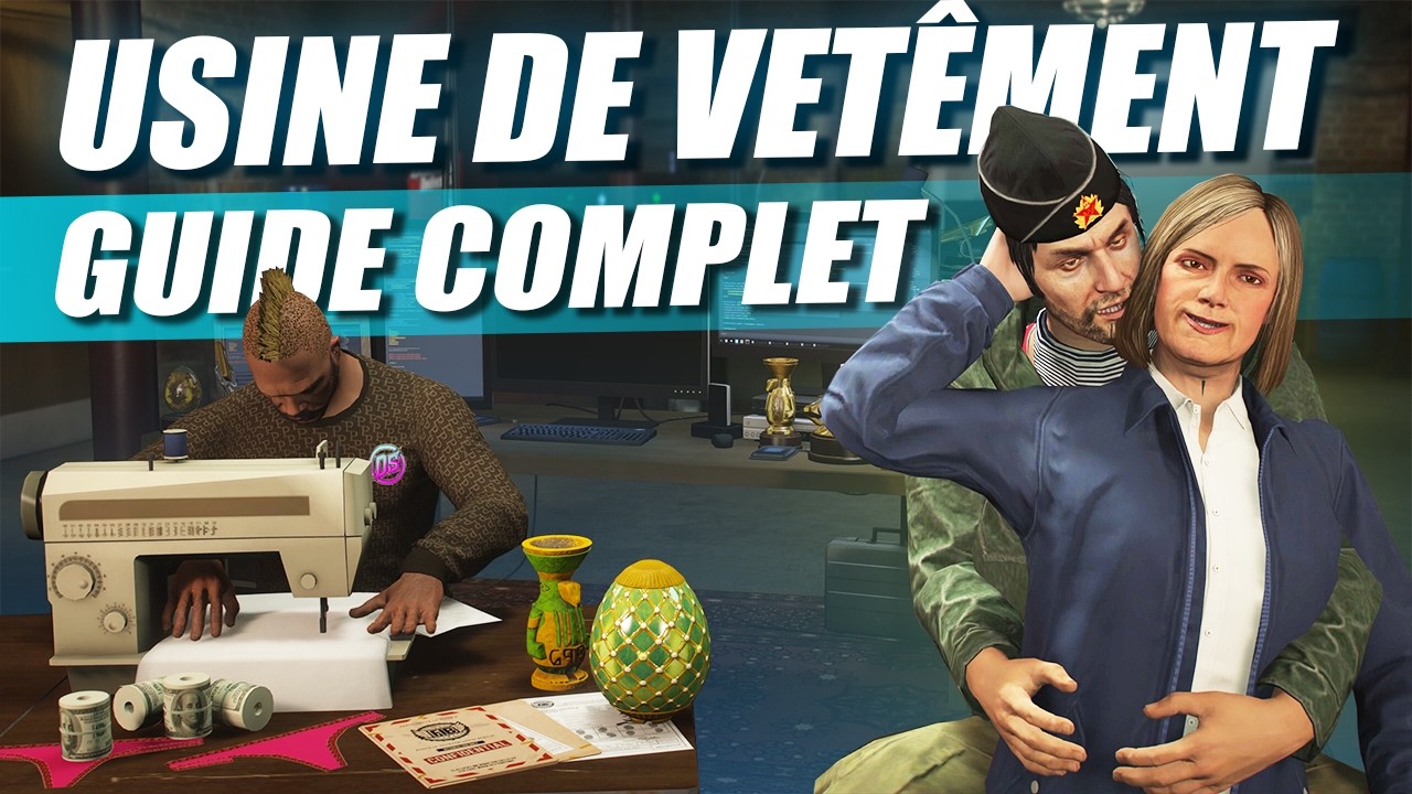 Comment gagner GROS avec l'usine de vêtements ? GUIDE COMPLET