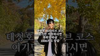 대청호드라이브 영상