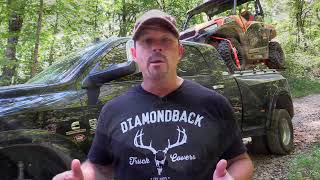 Utilizing our Diamondback SXS Hauler on the Ram 3500 Dually
