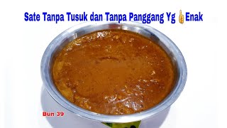 Resep sate goreng daging sapi,enak dan praktis tanpa asap