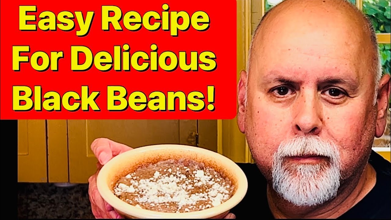 Quick And Easy Recipe For Delicious Black Beans. Stop Doing This To Your Beans! These Are Better!