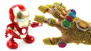 How To Make Thanos Infinity Gauntlet From Magnetic Balls | The Most Satisfying Video