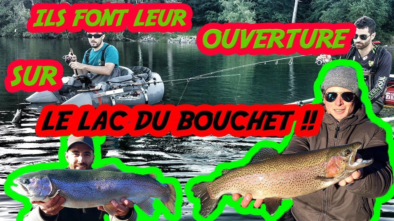 Pêche de la truite sur le Lac du bouchet aux leurres YouTube