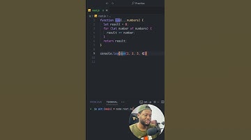 Rest Operator in JS #programming #javascript