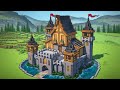 Minecraft how to build a castle  tutorial