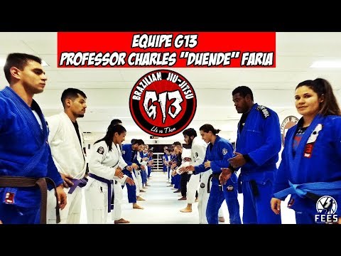 Jiu Jitsu / Visita a Equipe G13 - Professor Charles "Duende" FARIA - Nocaute Academia