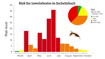 Risk for invertrebrates in Eschelisbach, Switzerland