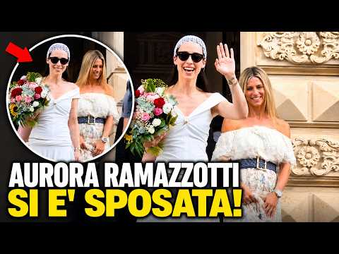 Video AURORA RAMAZZOTTI SI È SPOSATA CON GOFFREDO CERZA : LE PRIME IMMAGINI DELLE NOZZE