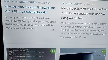 PS4 JAILBREAK 7.55 RELEASED