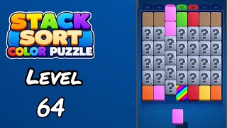 Famous Stack Sort Color Puzzle Level 64 Walkthrough Net Worth