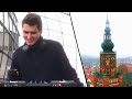 Deep housemelodic techno mix  on top of a bell tower