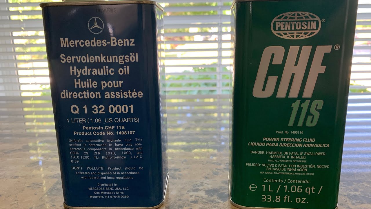 Pentosin CHF 11S Power Steering Fluid And Mercedes Benz Are The Same YouTube Pentosin CHF 11S Power Steering Fluid And Mercedes Benz Are The Same YouTube